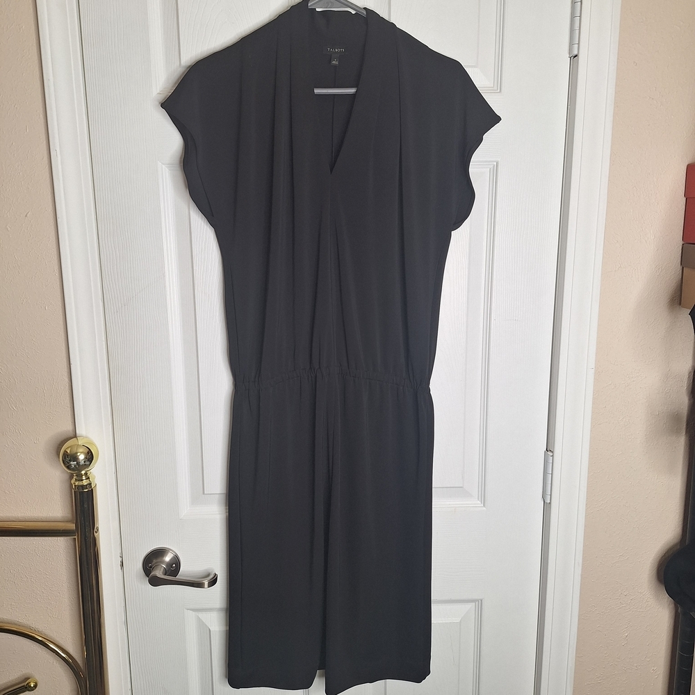Talbots Black Dress Size Small